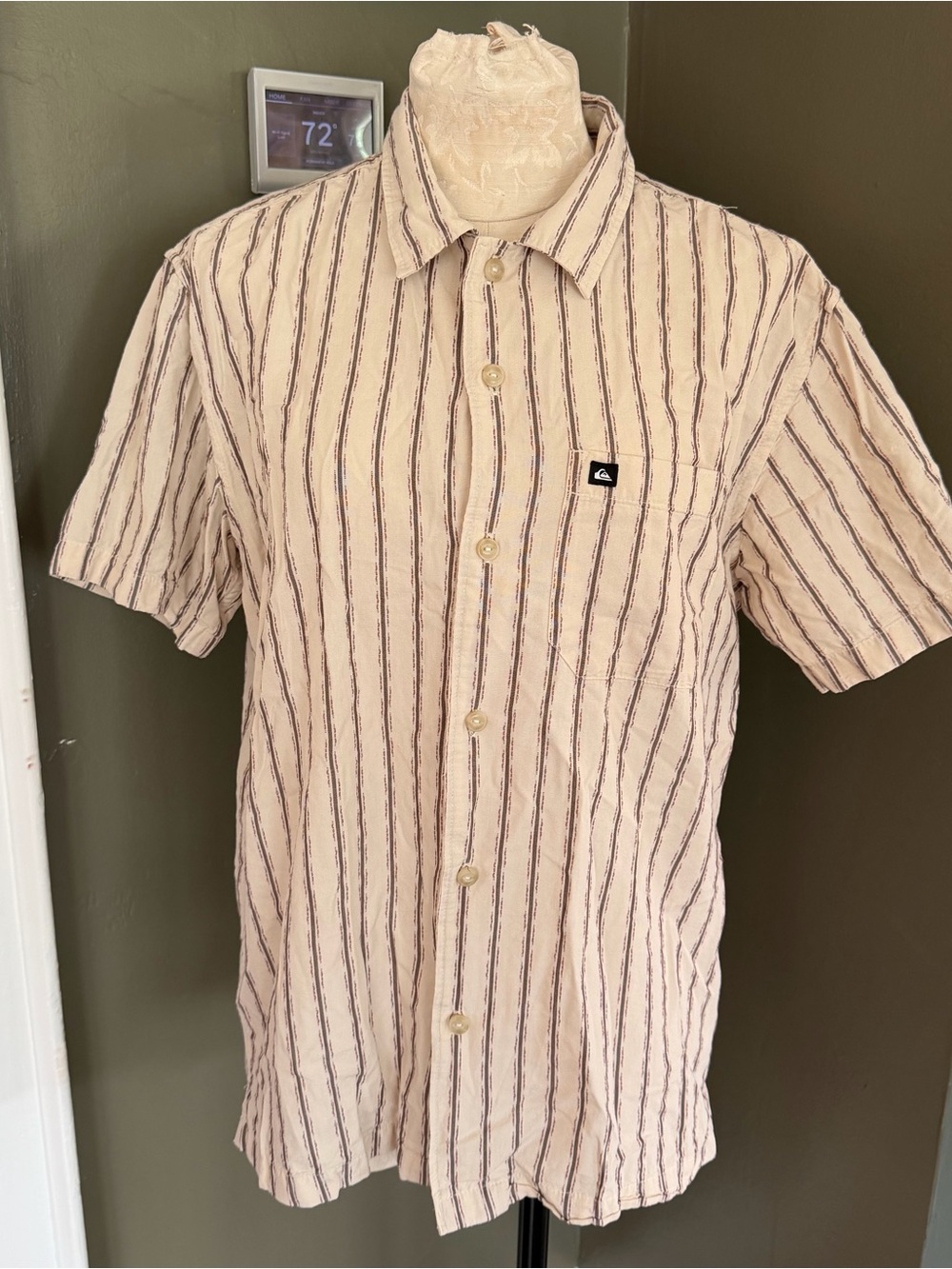 Quicksilver Short-Sleeve Button Down Shirt